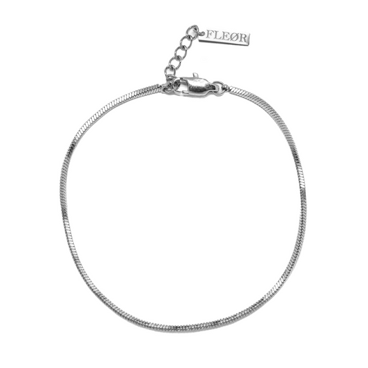 Herren Snake Armband Silber