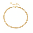 Doppel Armband Gold