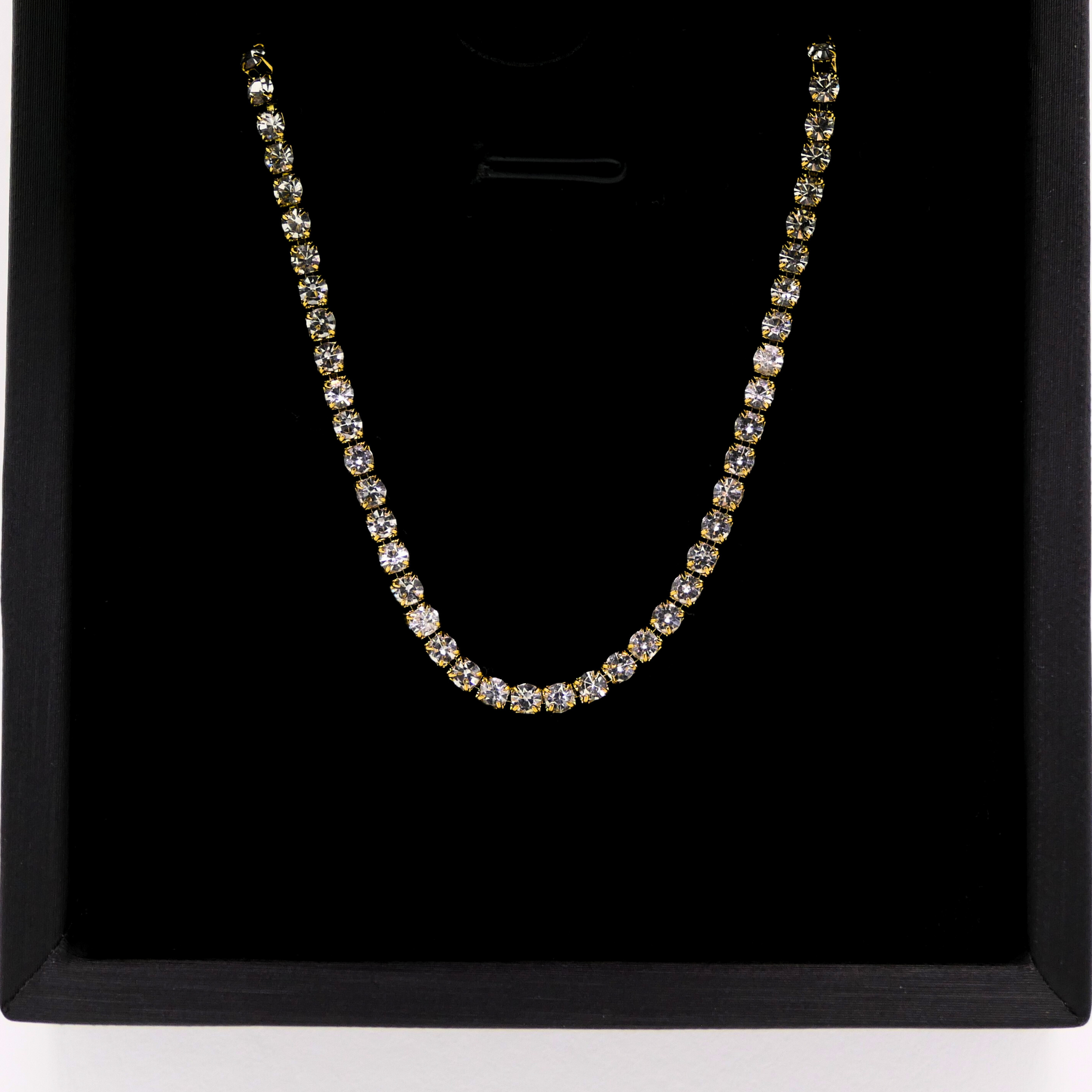 Kristall Armband Gold