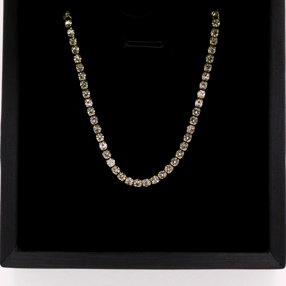 Kristall Armband Gold