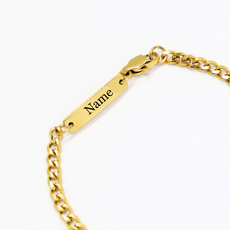 Signature Armband Gold