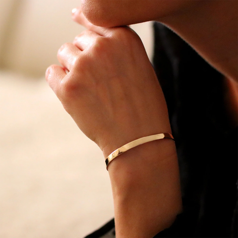 Damen Armreif Gold