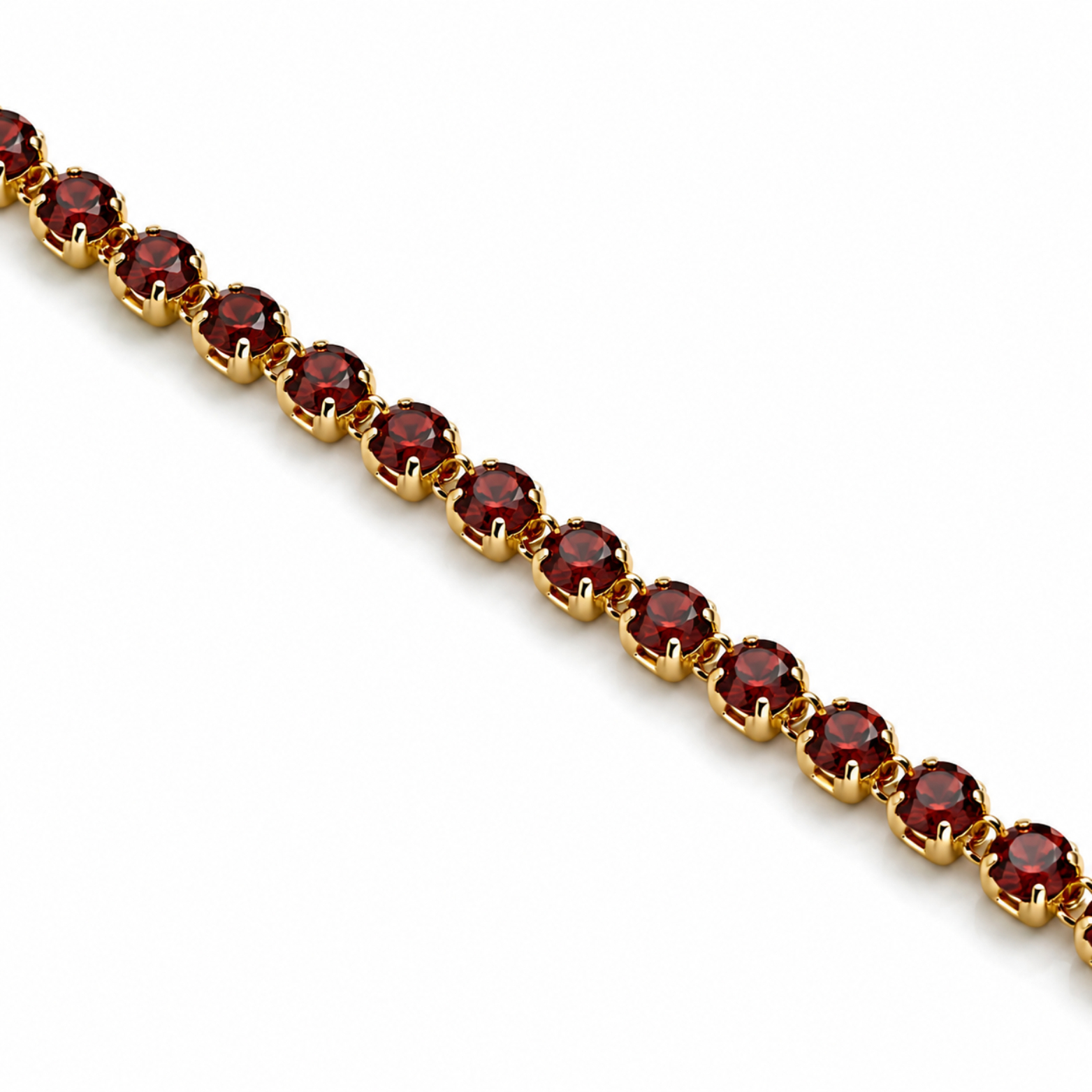 Kristall Armband Rot