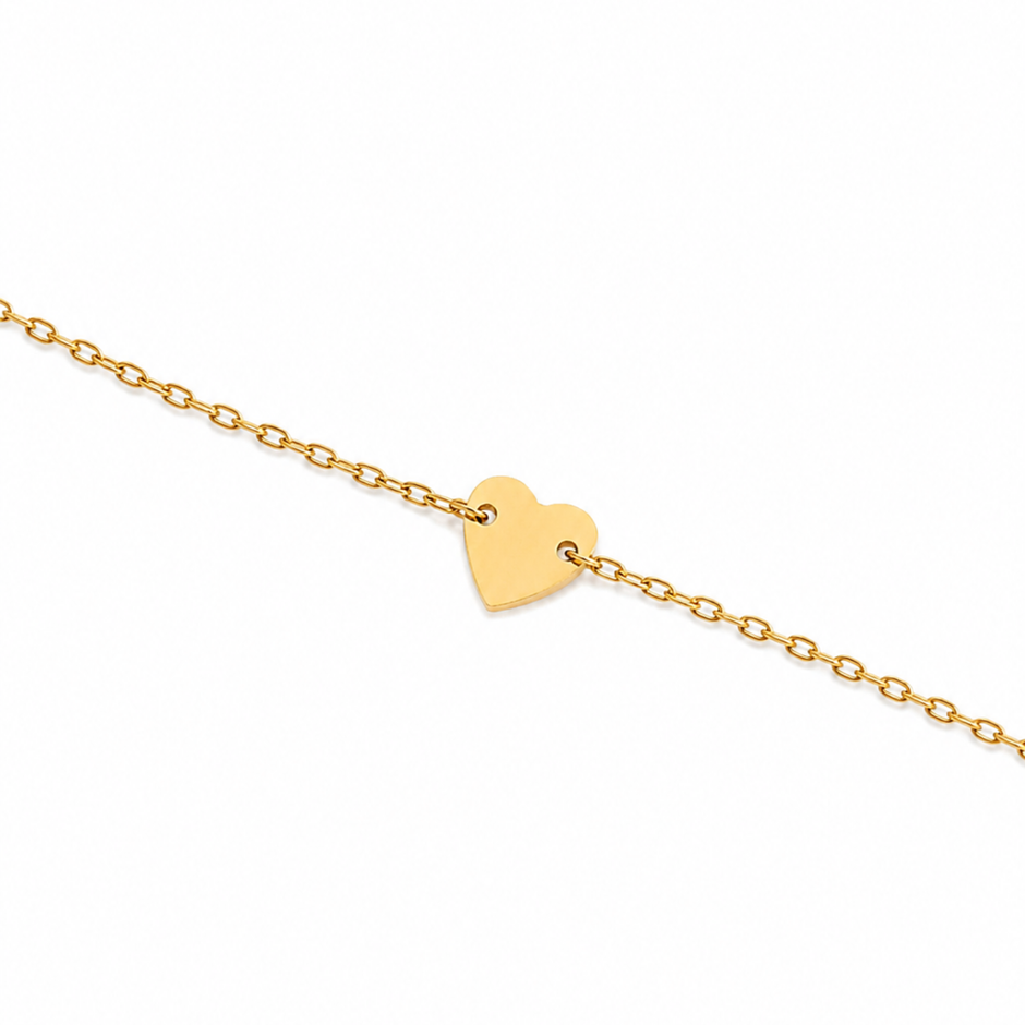 Herz Kette Gold