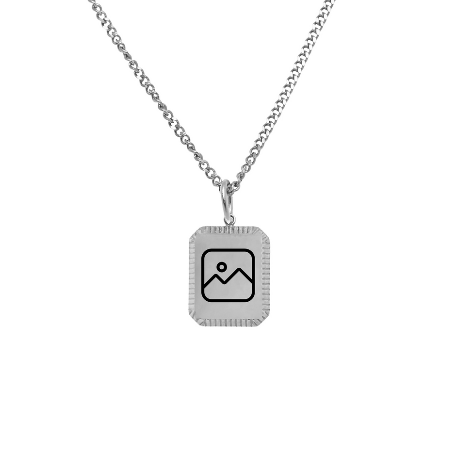 Memory Kette Silber