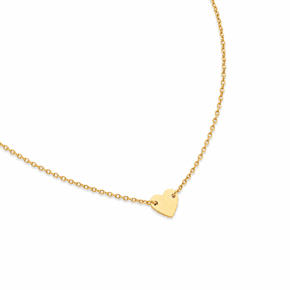 Herz Kette Gold