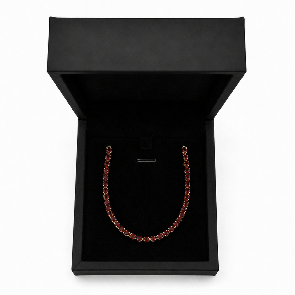 Kristall Armband Rot