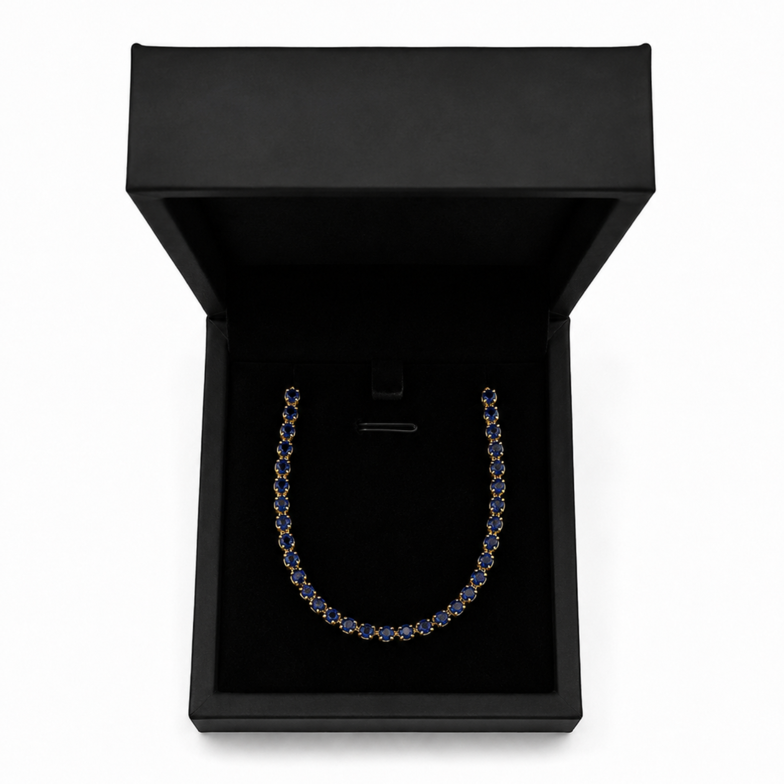 Kristall Armband Blau