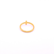 Kreuz Ring Gold