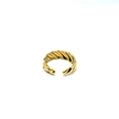 Croissant Ring Gold