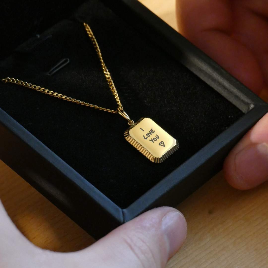 Memory Kette Gold