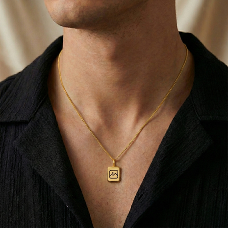 Memory Kette Gold