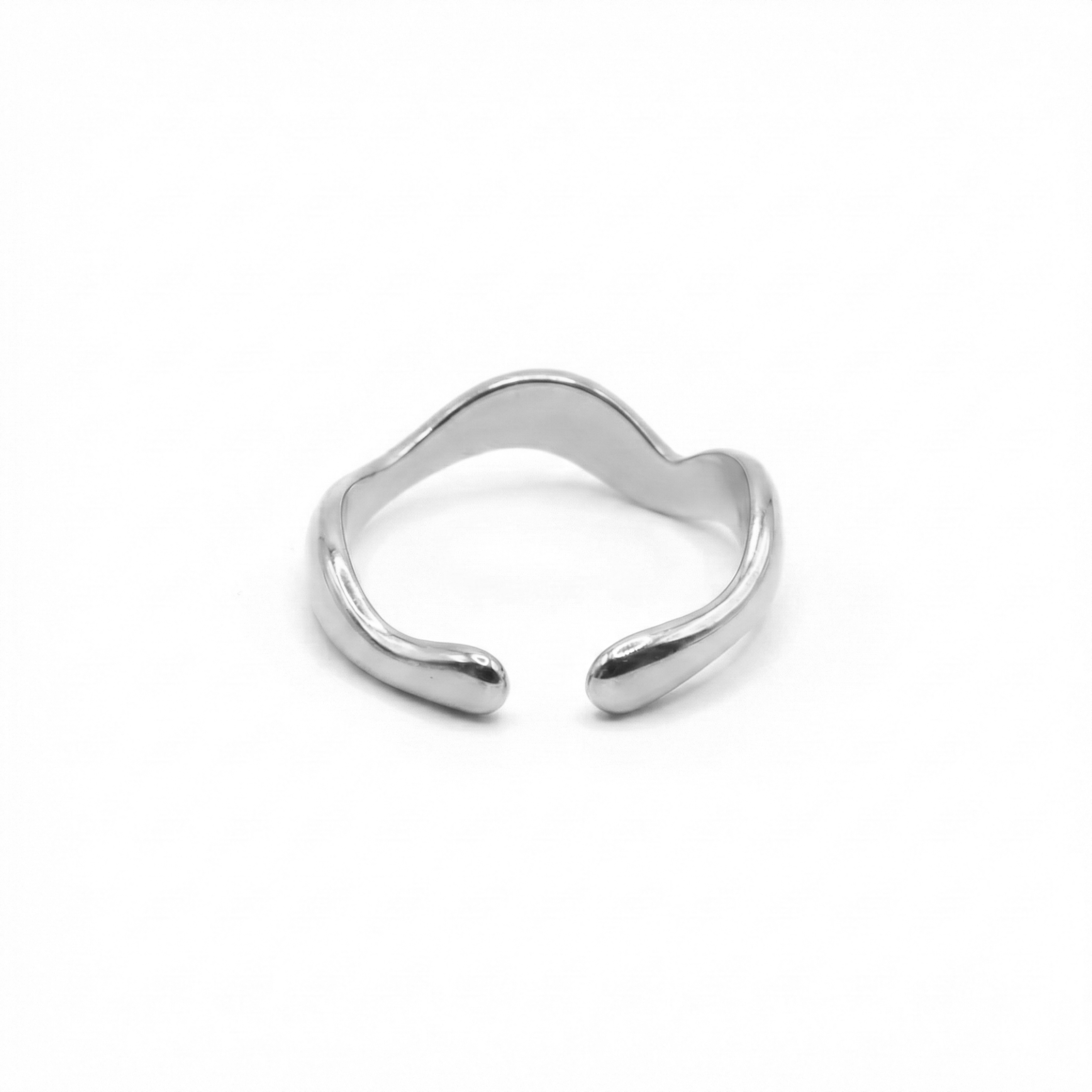 Flow Ring Silber