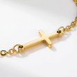 Kreuz Armband Gold