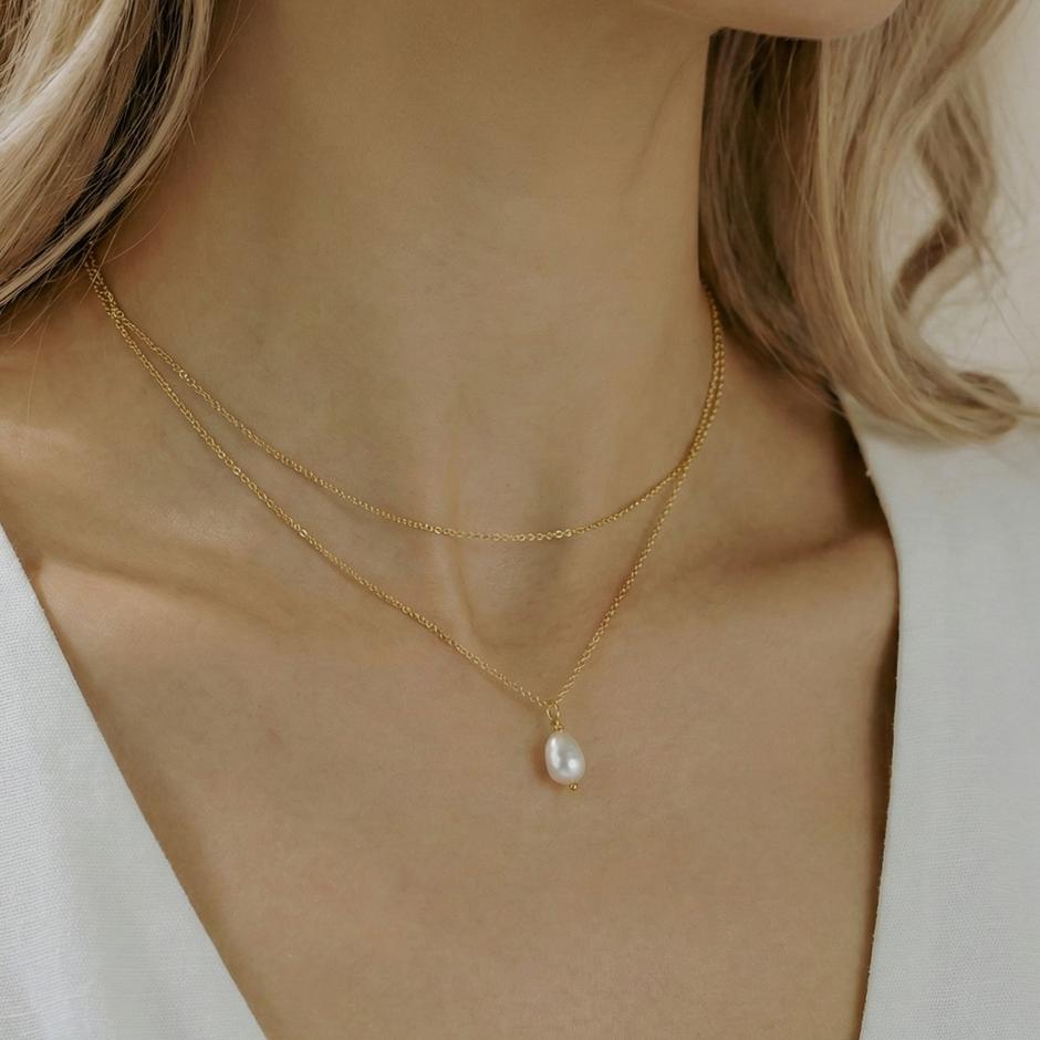 Duo Perlen Kette
