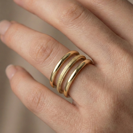 Trias Ringe Gold