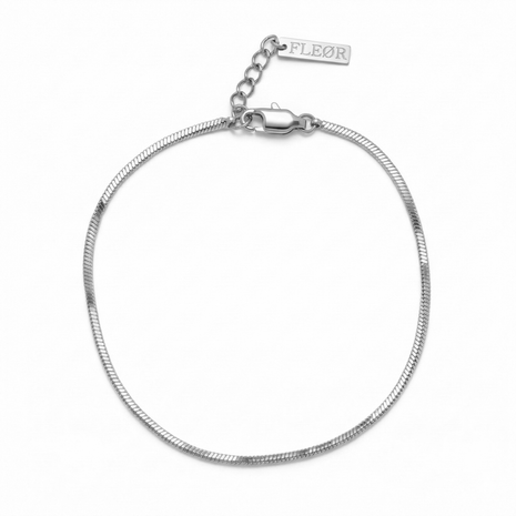 Herren Snake Armband Silber