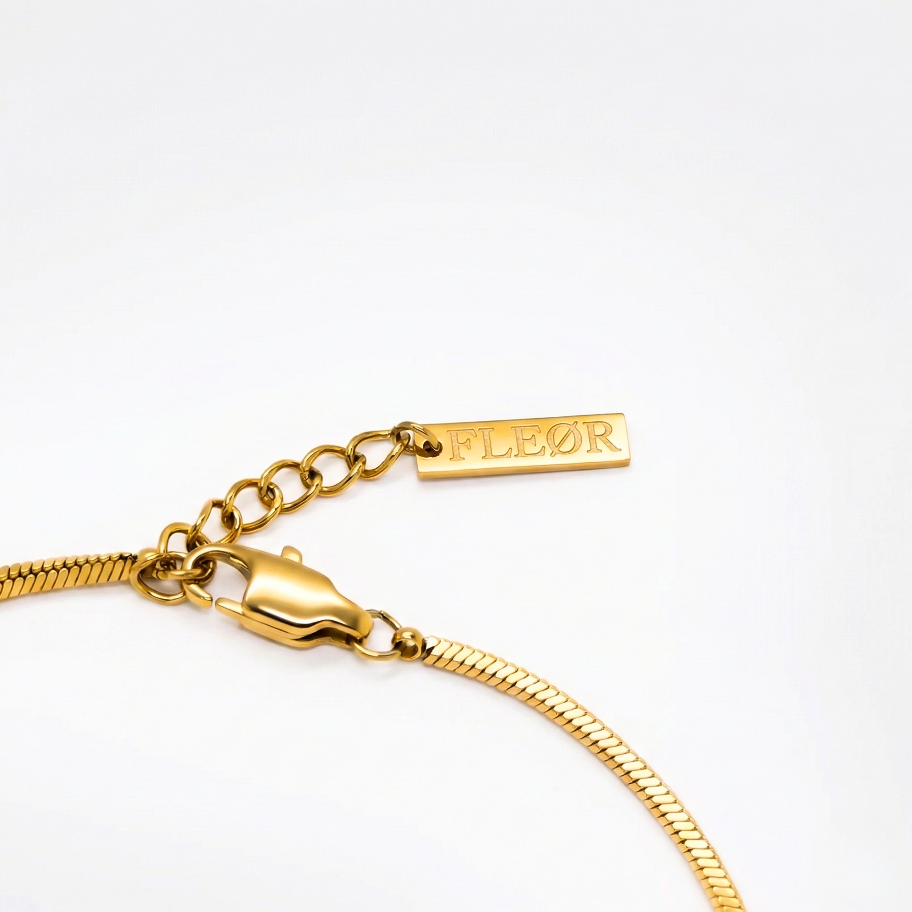 Herren Snake Armband Gold