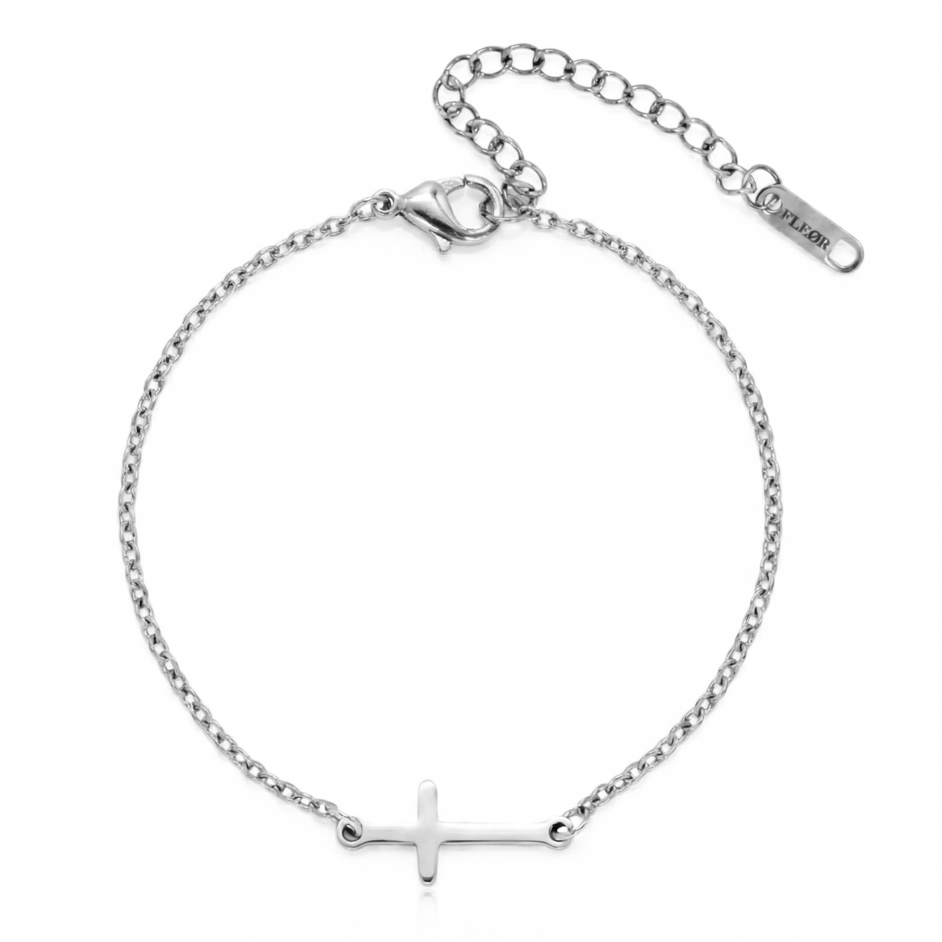 Kreuz Armband Silber