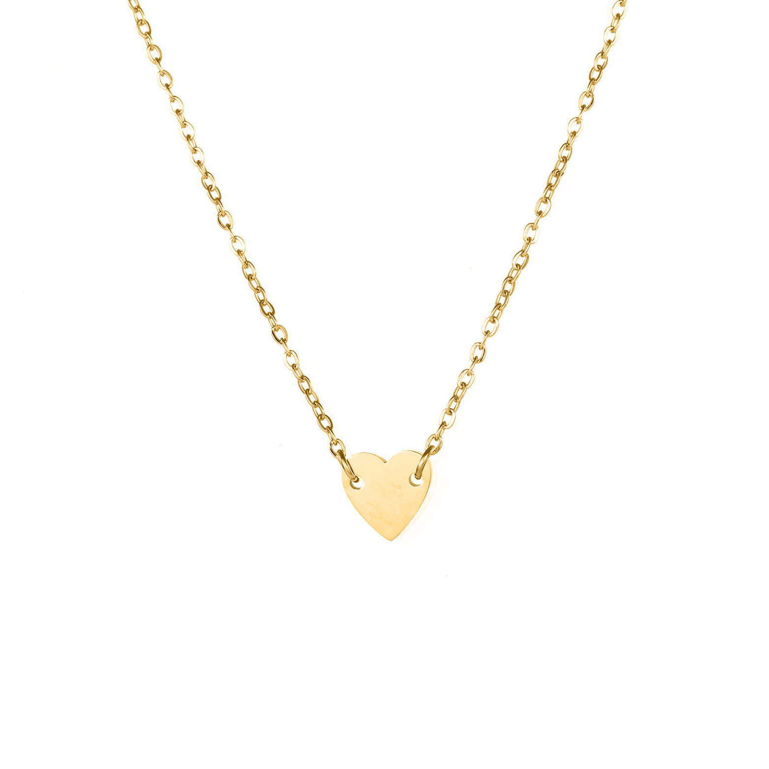 Herz Kette Gold