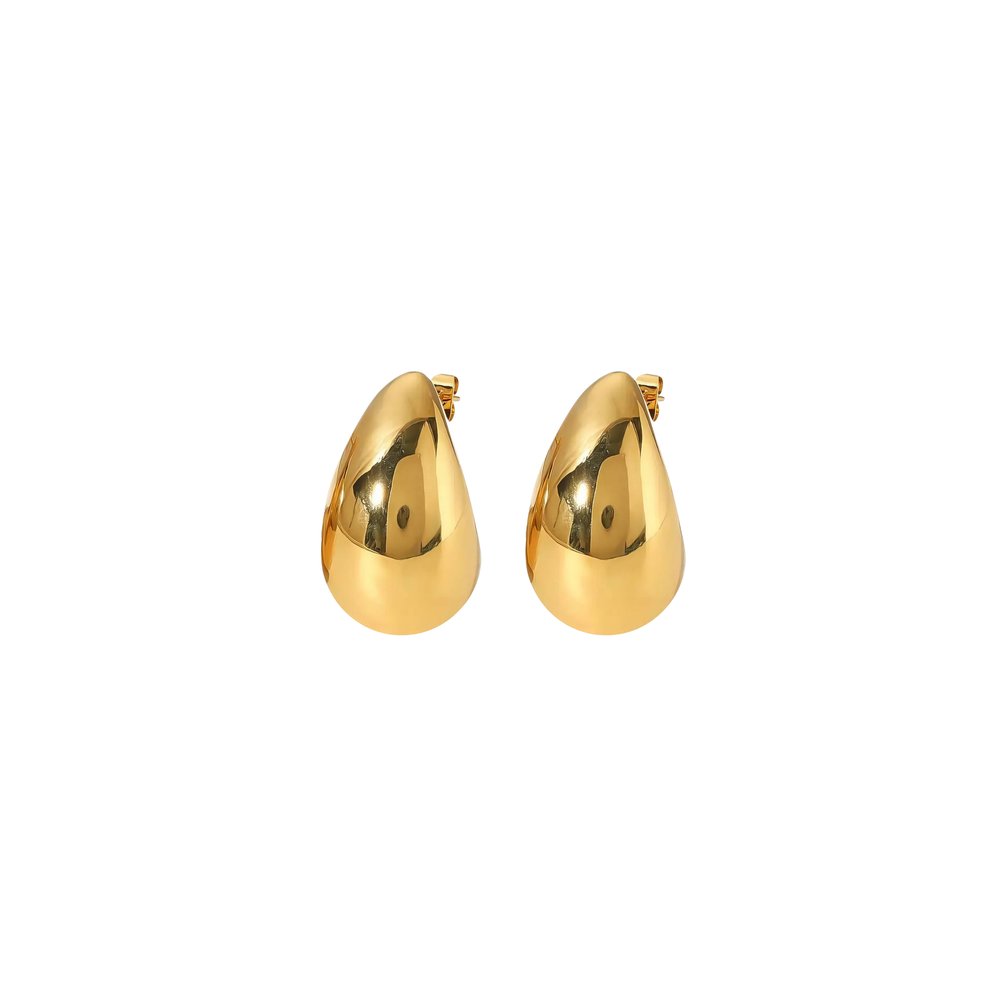 Waterdrop Ohrring Gold