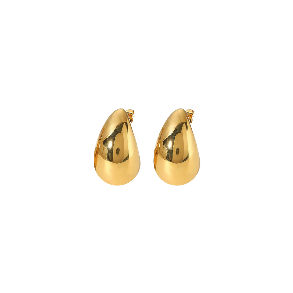 Waterdrop Ohrring Gold