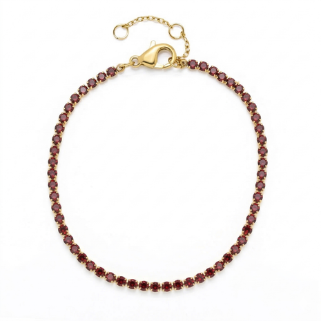 Kristall Armband Rot